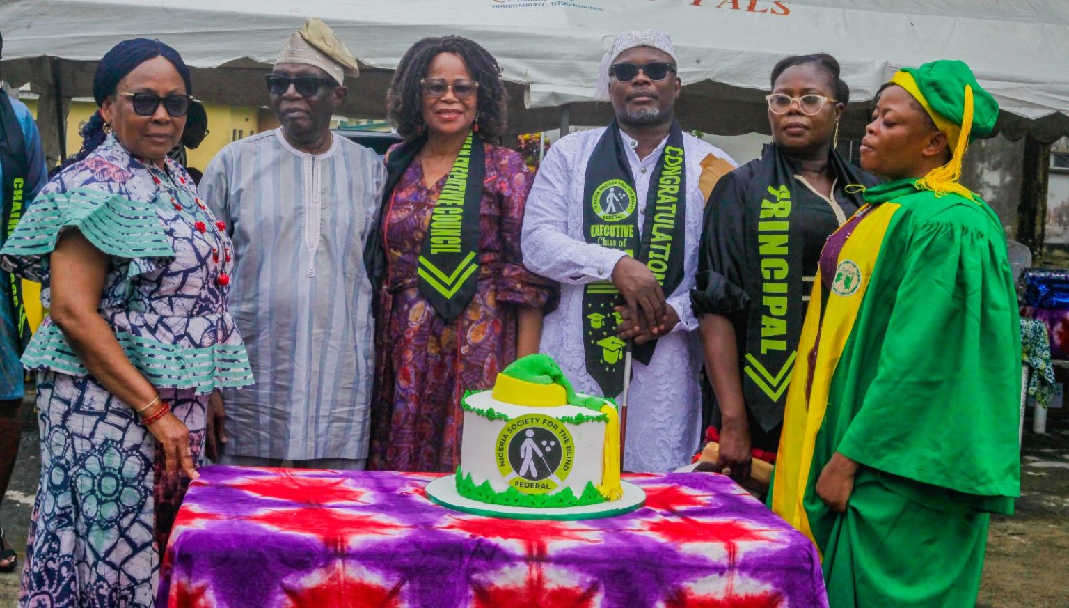 Group empowers visually impaired trainees