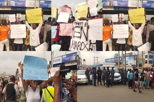 UPDATED: Ibadan protesters demand end to hunger, insecurity