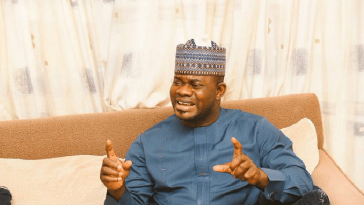 2023 elections: Real season I cut off roads to Natasha Akpotiâ€™s constituency â€“ Yahaya Bello