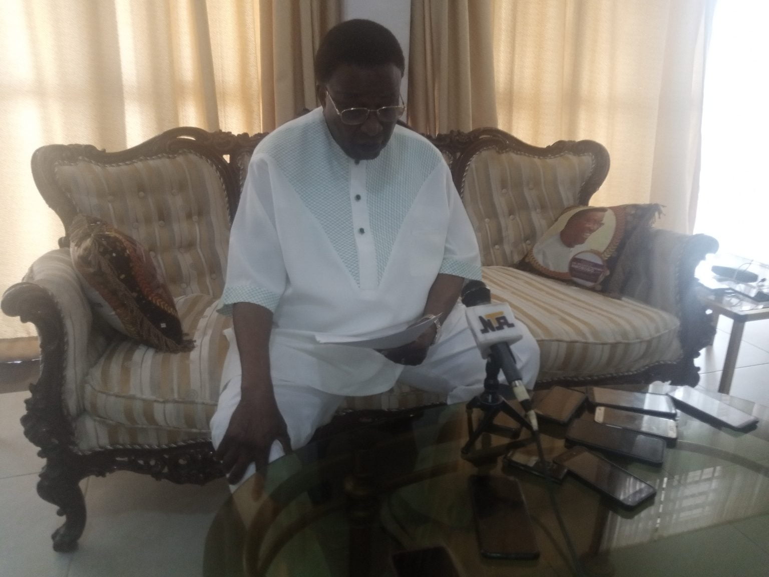 BREAKING: Enugu guber: Jim Nwobodo names Peter Mba as Ugwuanyi’s successor