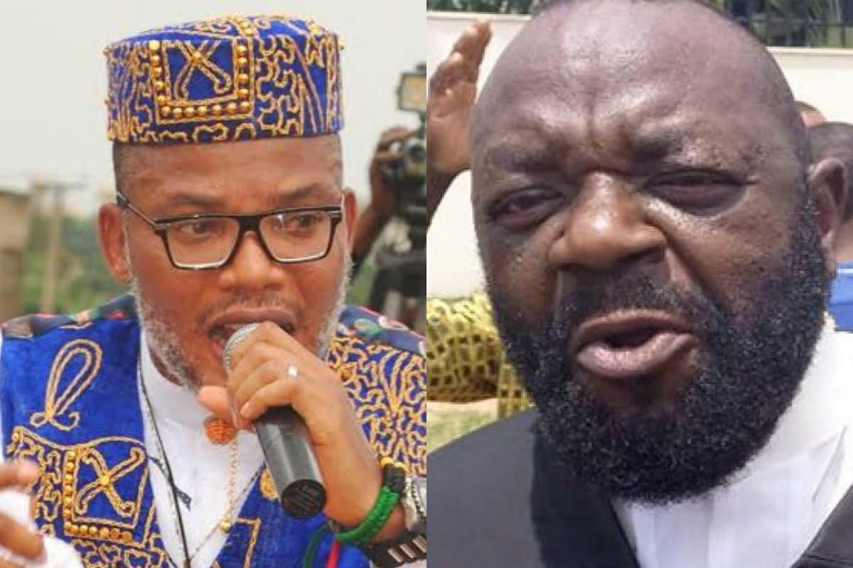 IPOB not funded through sports betting â€“ Nnamdi Kanuâ€™s lawyer, Ejimakor replies FG
