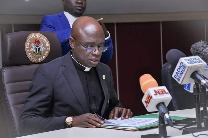 Gov Alia to criminals: â€˜Leave Benue or risk arrestâ€™