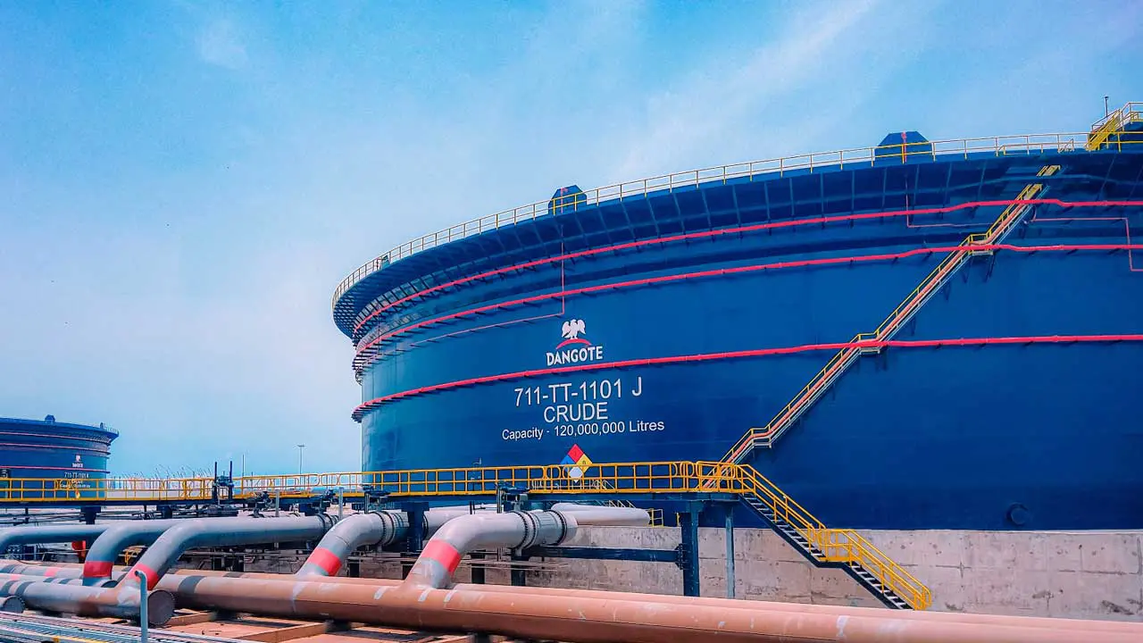 Dangote Refinery again increases petrol price to N1,175 per litre