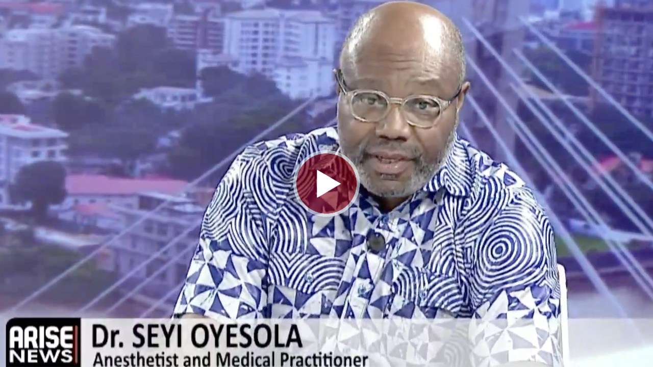 Seyi Oyesola: You’re More Likely To Die Crossing The Road Than From Anesthesia