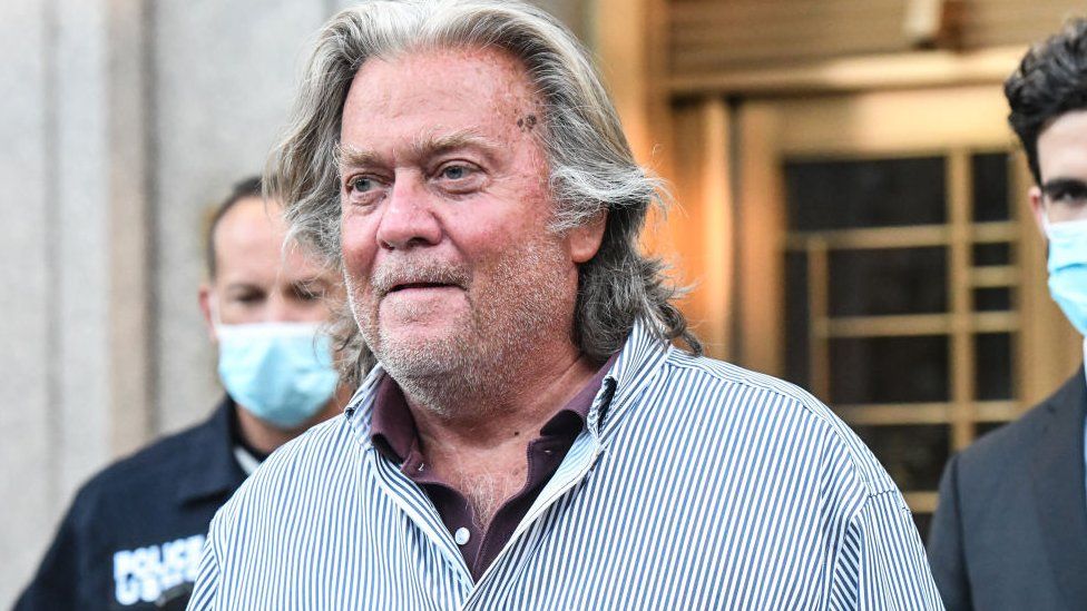 Steve Bannon: Lawmakers vote to hold ex-Trump aide in contempt