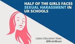 Half of the girls faces sexual harassment in UK schools