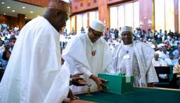 Buhari presents 2020 N10.33trn Appropriation Bill to NASS