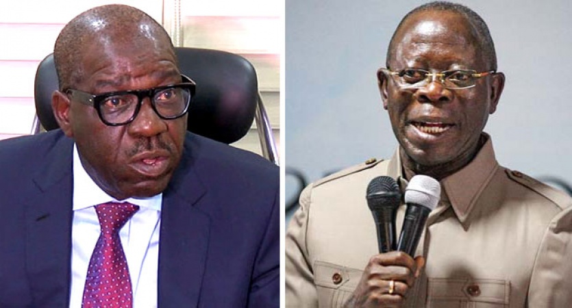 BREAKING: Obaseki writes IG, DSS, seeks Oshiomholeâ€™s arrest, prosecution