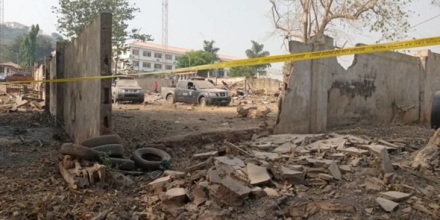 Panic in Ekiti as explosion rocks governorâ€™s office