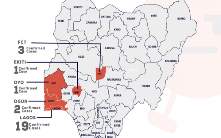 Coronavirus: Nigeria now has 26 Confirmed cases â€“ NCDC