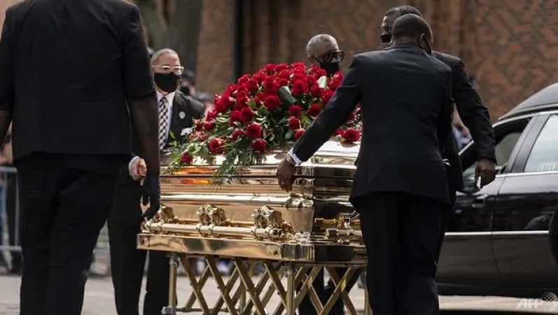 'You changed the world George,' rights leader tells Floyd memorial