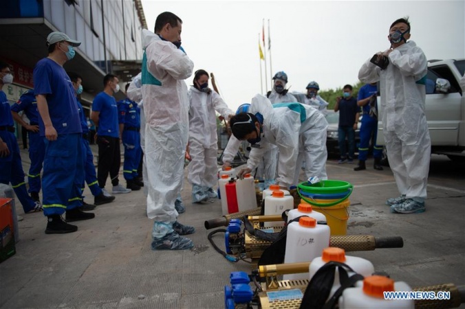 Beijing disinfects, conducts nucleic acid testing on all food markets, restaurants, canteens 
