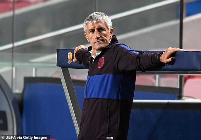  Barcelona Coach Quique Setien Sacked After Humiliating 8-2 Loss Against Bayern Munich in Champions League