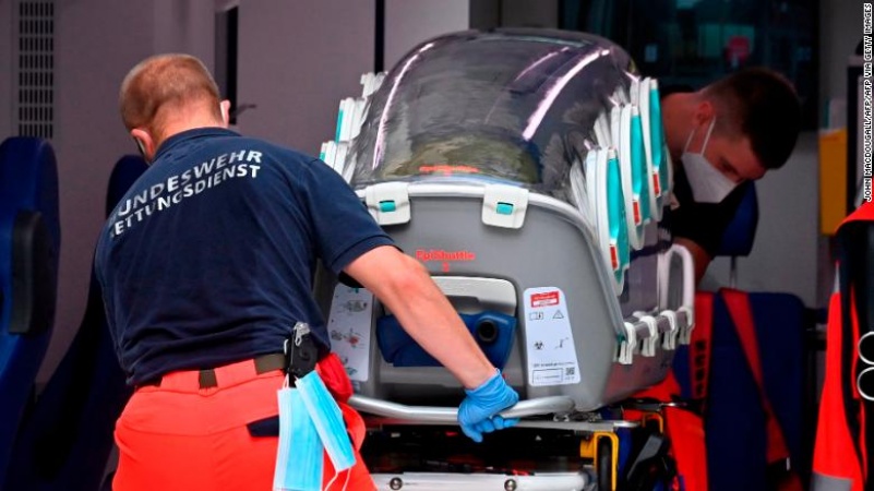 Russian opposition leader Alexey Navalny was poisoned, Berlin hospital says