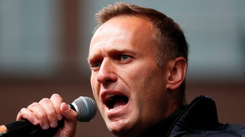 Russia's Navalny out of coma after poisoning