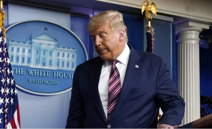 Trump tweets Biden â€˜wonâ€™ but still falsely claims election rigged