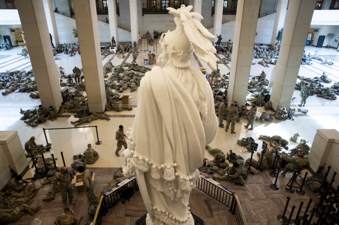 US to deploy 20,000 guardsmen for Biden inauguration over concerns of another pro-Trump riot 