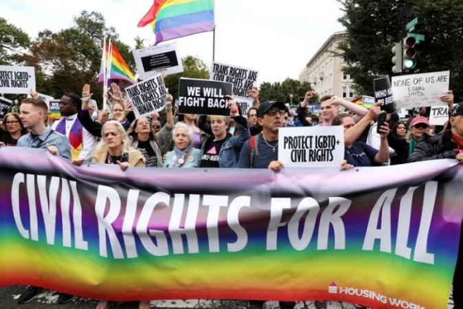 Biden calls for expanded efforts to protect LGBTQ rights globally
