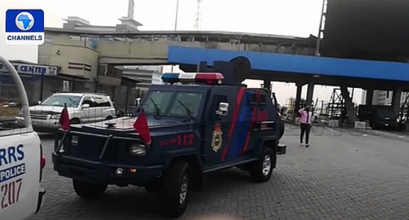 Police Tighten Security At Lekki Toll Gate Ahead Of Planned Protests