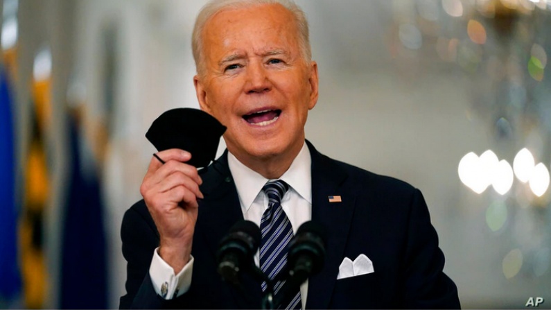Biden Directs States to Make Vaccine Available to All Adults by May 1â€¯