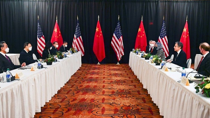 Tensions flare, on camera, at first US-China summit of Biden presidency