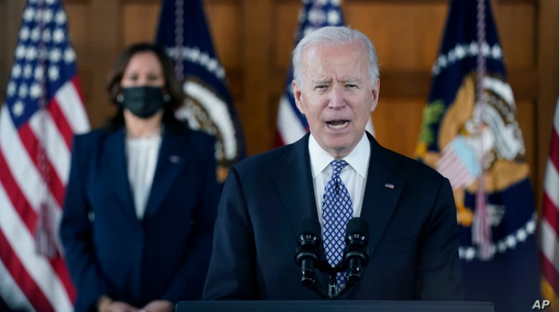 Biden Says Americans Must Stand Against Hate Following Shootings of Asian Americans