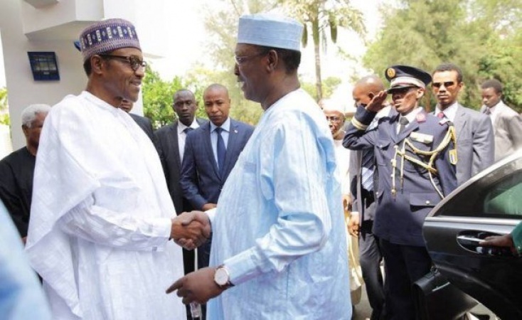 BREAKING: Buhari, Chadian president meet in Aso Rock