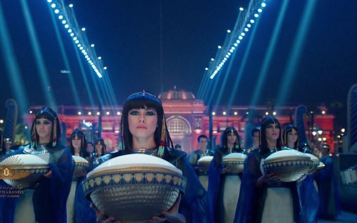Egypt mummies pass through Cairo in ancient rulers' parade