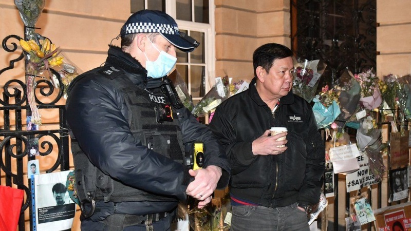 Myanmar's UK envoy says military attache has 'occupied' embassy