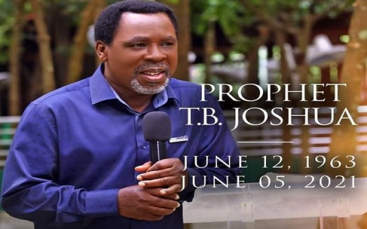 BREAKING: Popular cleric T.B. Joshua dies at 57