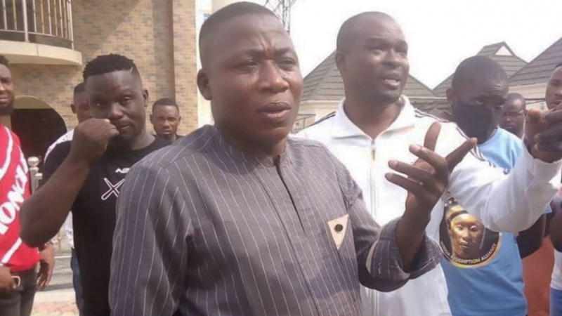 Yoruba Nation: Sunday Igboho writes Buhari govt, demands N500m for damage done to cars, others