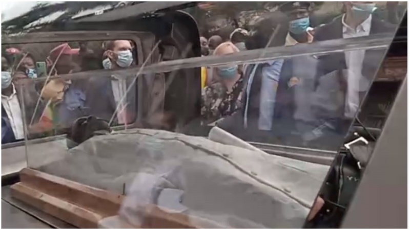 BREAKING: TB Joshuaâ€™s corpse arrives SCOAN for lying-in-state [PHOTOS]