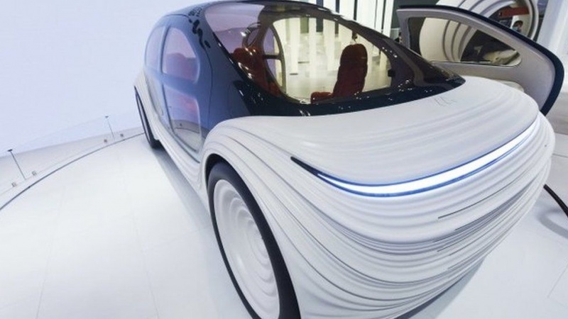 Pollution-eating car shown off at Goodwood Festival