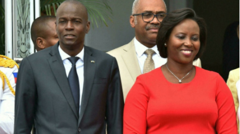 Widow of assassinated Haitian president calls on nation not to 'lose its way'