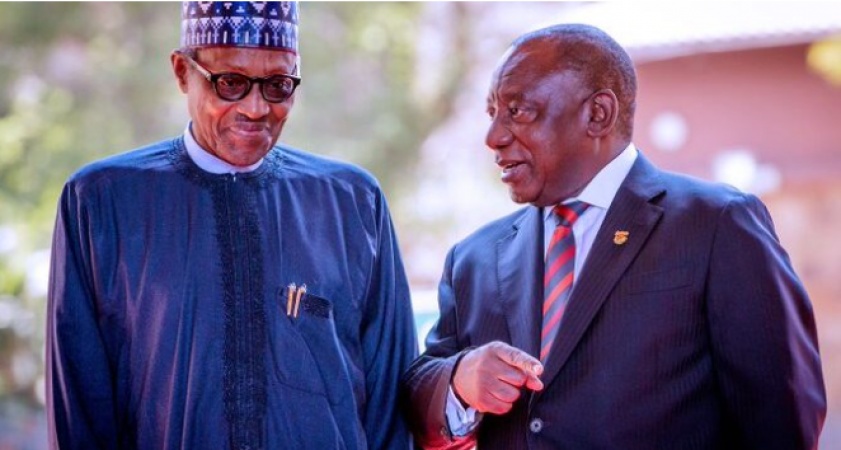 Buhari to Ramaphosa: We need to end unhealthy competition between Nigeria, Sâ€™Africa