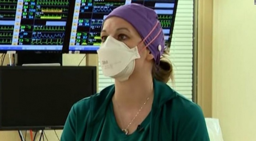 Covid-19 patients at this hospital are dying 'at a rate we've never seen die before' -- and it's taking a toll on health care workers