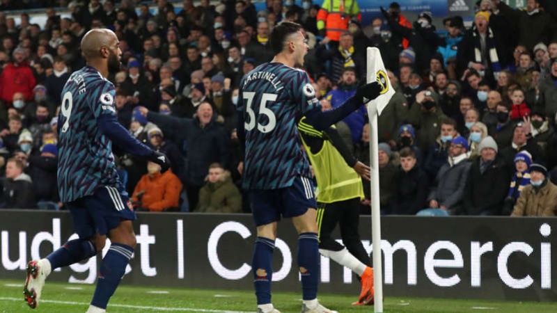 Arrest after Arsenal player allegedly racially abused at Leeds game