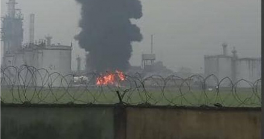 NNPC calls for calm as fire breaks out at Port Harcourt refinery