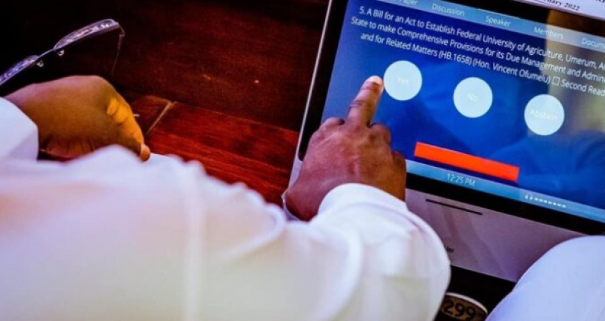 House of reps test-runs e-voting devices â€” 31 months after launch of e-chamber register