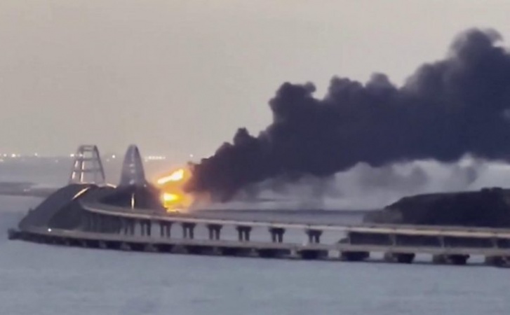 Putin accuses Ukraine of Crimea bridge 'terrorism'
