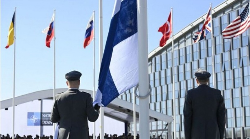 Nato's border with Russia doubles as Finland joins