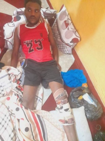 Ethiopian who risked his life to save boy hailed 'angel'