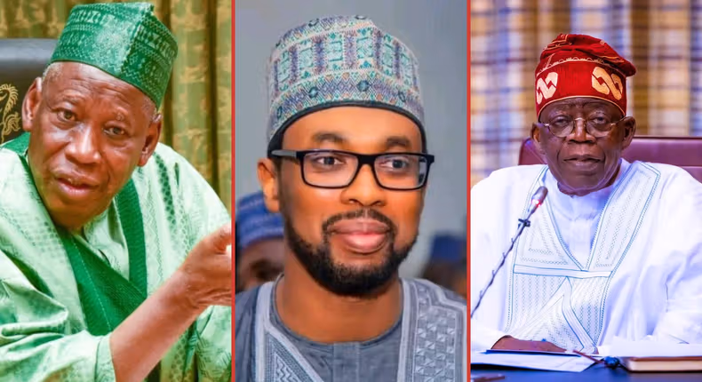 Tinubu chooses Ganduje's son as director in agency rocked by 'â‚¦1.2bn fraud' NURUDEEN SHOTAYO March 7, 2024 11:07 PM