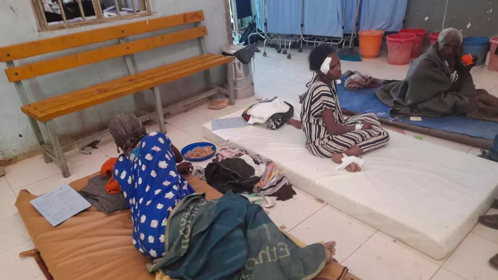 Ethiopian air strike on Tigray camp for displaced kills dozens, say aid workers