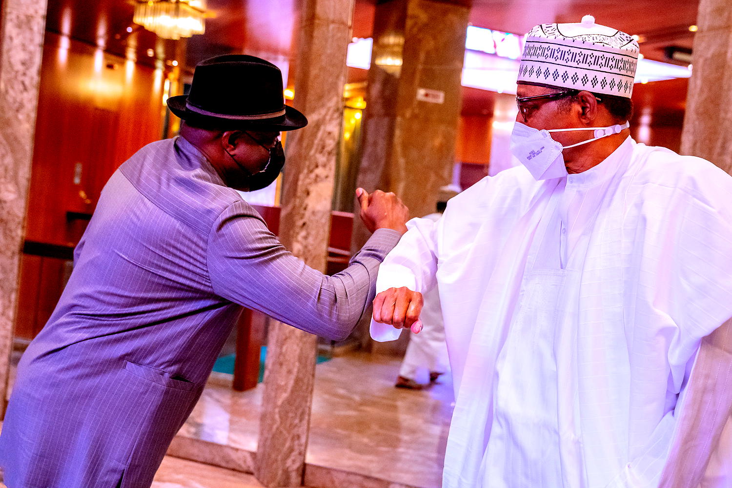 Anything short of Jonathan's ticket "˜ll cost APC 2023 presidency "” Buhari, Adamu warned