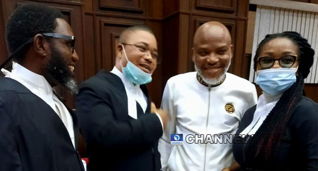 Nnamdi Kanu Pleads Not Guilty To FGâ€™s Amended Charges