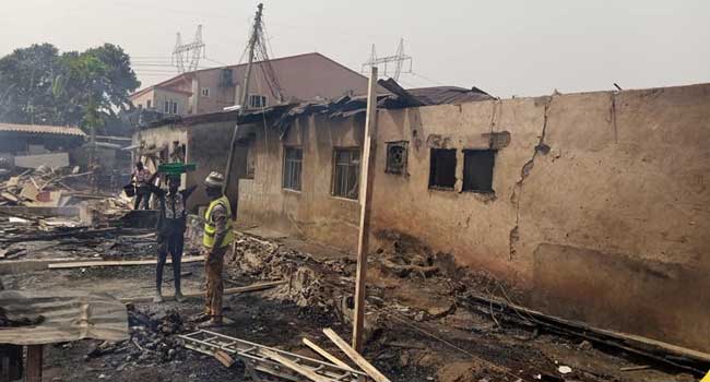 294 Shops Razed In Lagos Market Fire â€“ LASEMA