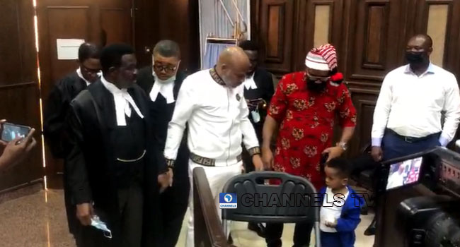Why Nnamdi Kanu Is Not Allowed To Change His Clothes â€“ DSS