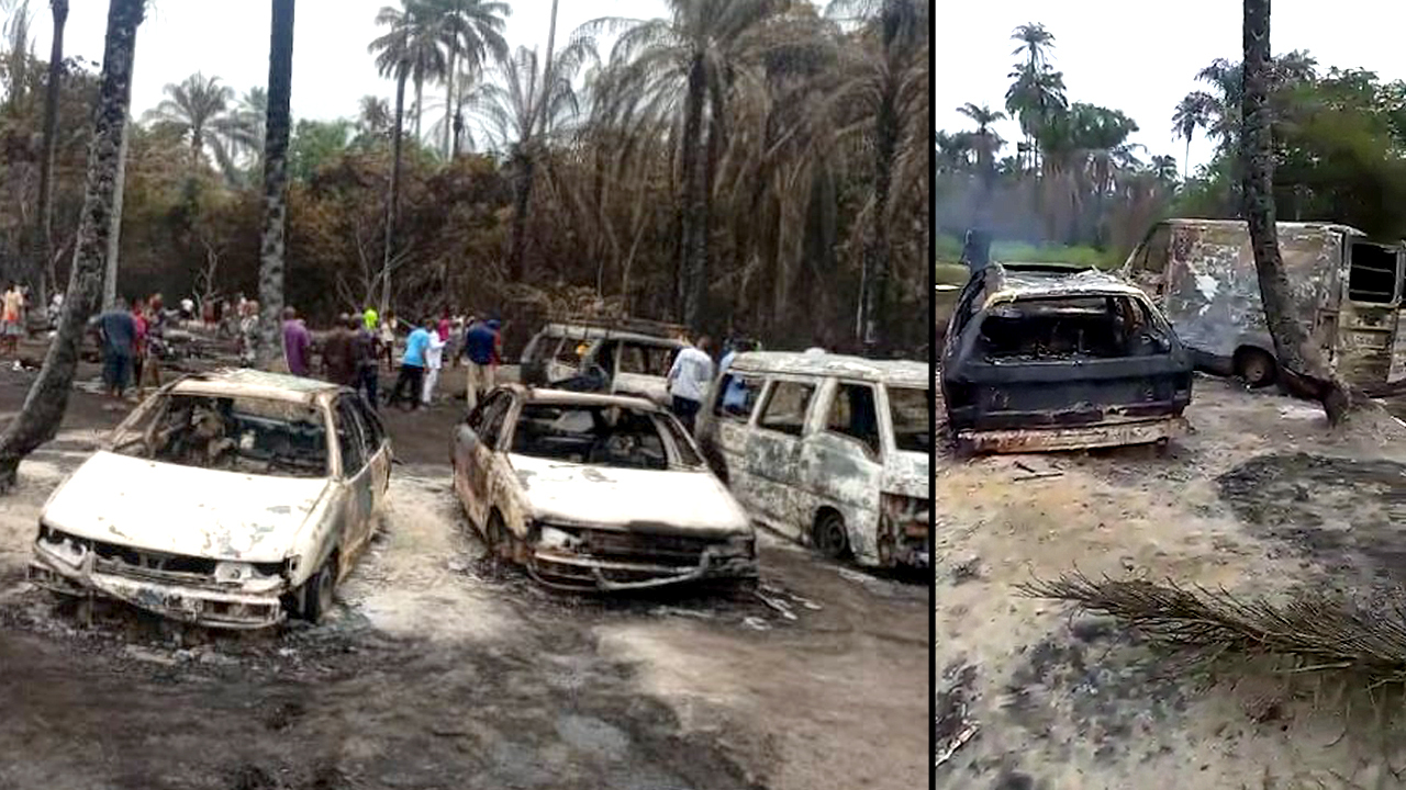 t  Many Burnt Beyond Recognition In Imo Illegal Refinery Explosion