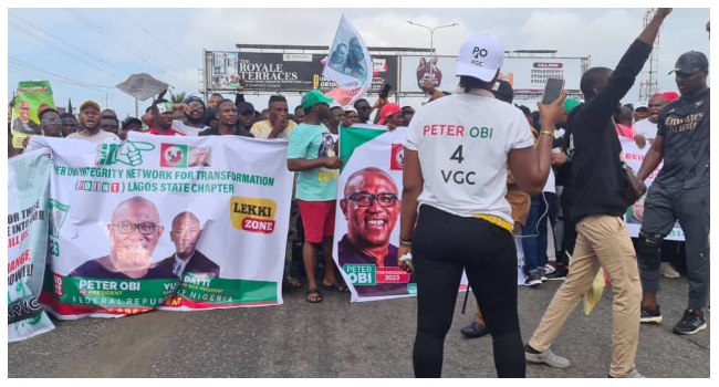 October 1: ‘Obidients’ Hold Rallies In Lagos, Other States